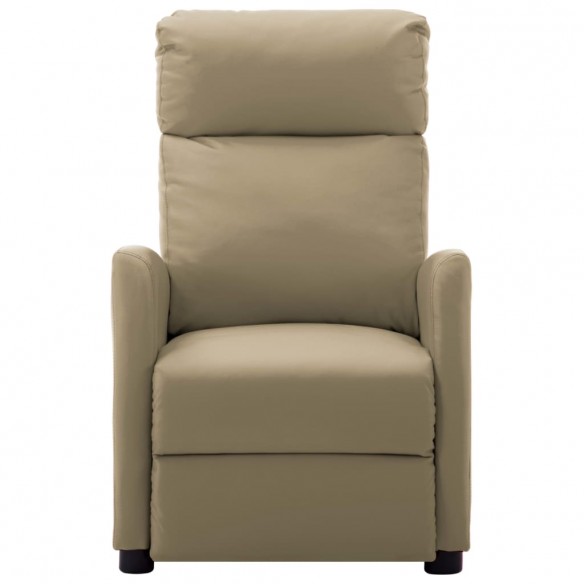 Fauteuil de massage électrique Cappuccino Similicuir