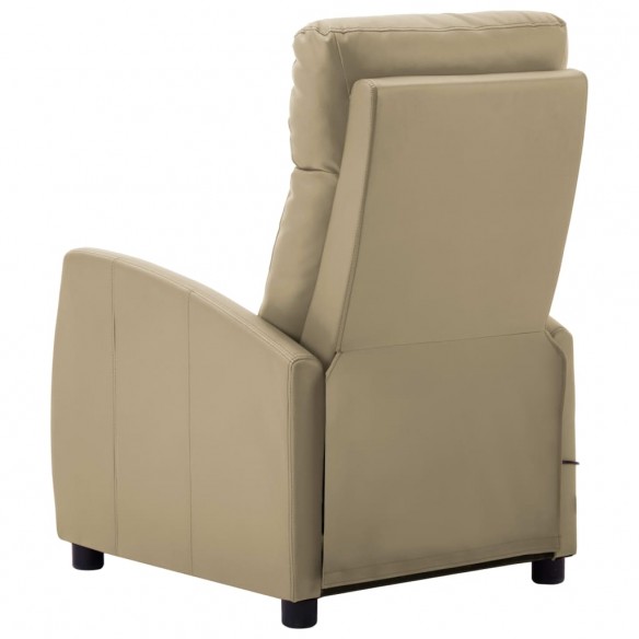 Fauteuil de massage électrique Cappuccino Similicuir