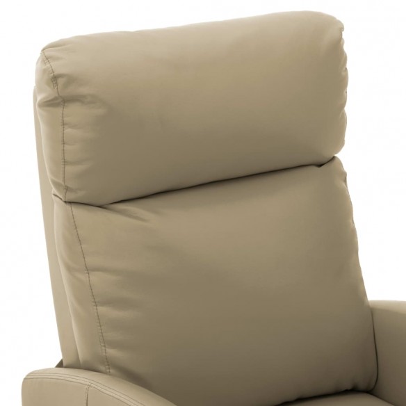 Fauteuil de massage électrique Cappuccino Similicuir