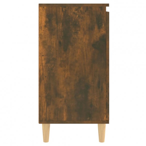 Buffet Chêne fumé 60x35x70 cm Bois d'ingénierie