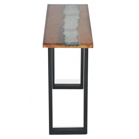 Table console Teck 100 x 35 x 75 cm