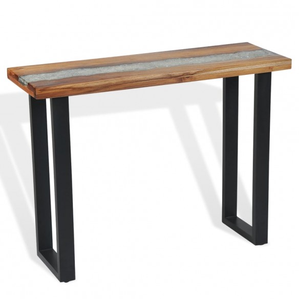 Table console Teck 100 x 35 x 75 cm