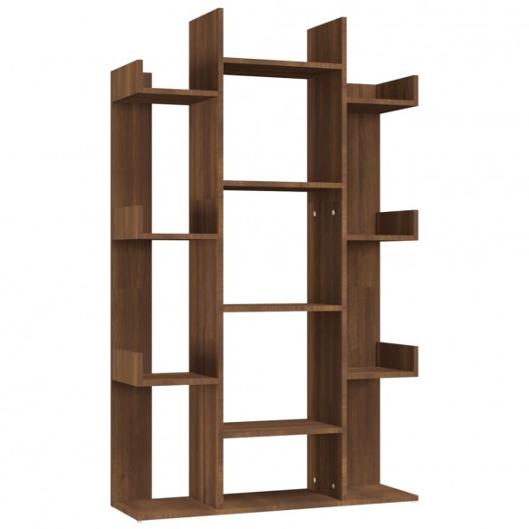 Bibliothèque Chêne marron 86x25,5x140 cm Bois d'ingénierie