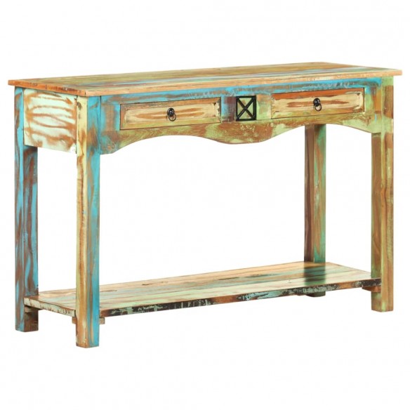 Table console 120x40x75 cm Bois solide de récupération