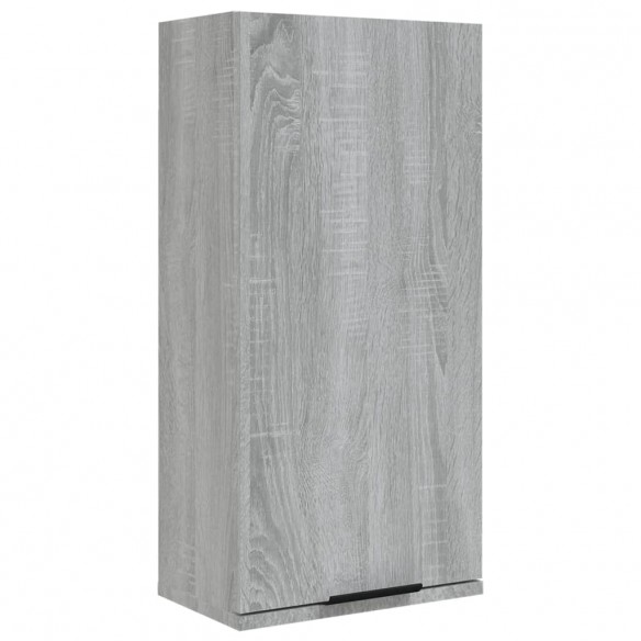 Armoire de salle de bain murale Sonoma gris 32x20x67 cm