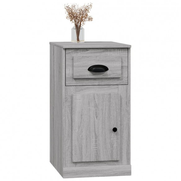 Armoire latérale avec tiroir sonoma gris 40x50x75 cm