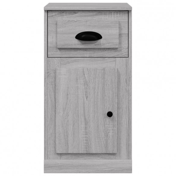 Armoire latérale avec tiroir sonoma gris 40x50x75 cm