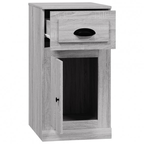 Armoire latérale avec tiroir sonoma gris 40x50x75 cm