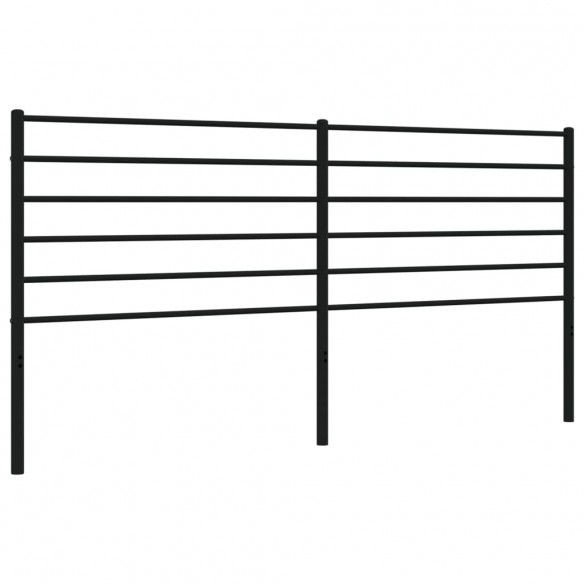 Tête de lit métal noir 193 cm