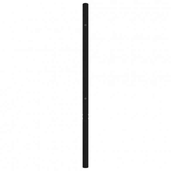 Tête de lit métal noir 193 cm