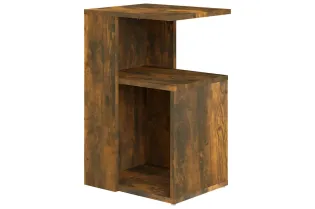 Table d'appoint Chêne fumé 36x30x56 cm 2
