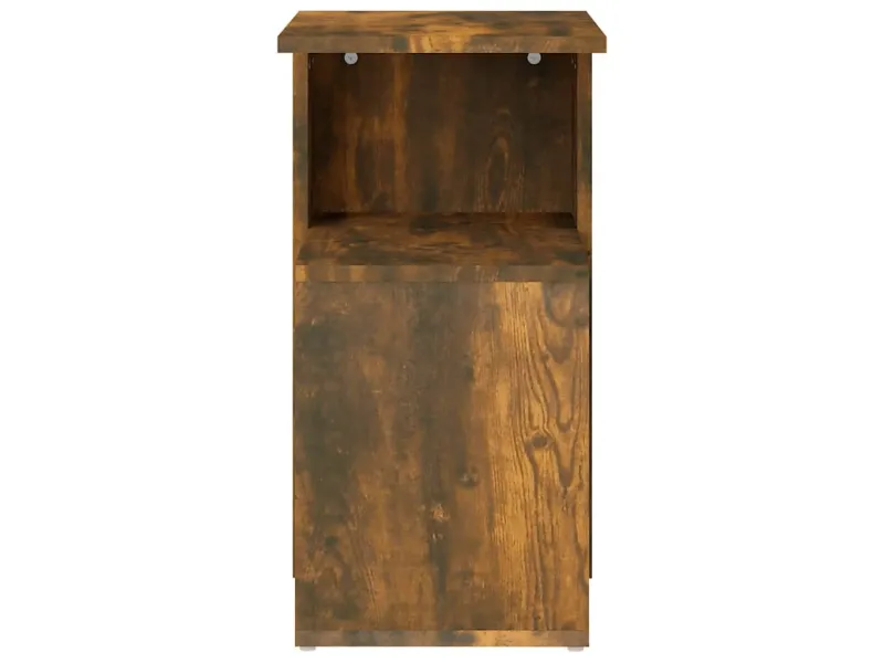 Table d'appoint Chêne fumé 36x30x56 cm 