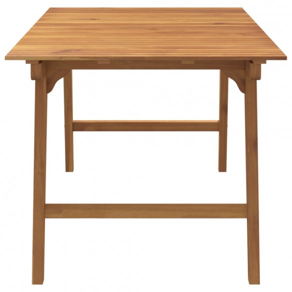 Table de jardin 150x90x75 cm Bois d'acacia solide