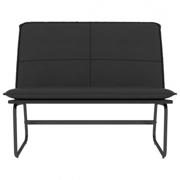 Banc Noir 100x75x76 cm Similicuir