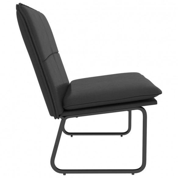 Banc Noir 100x75x76 cm Similicuir