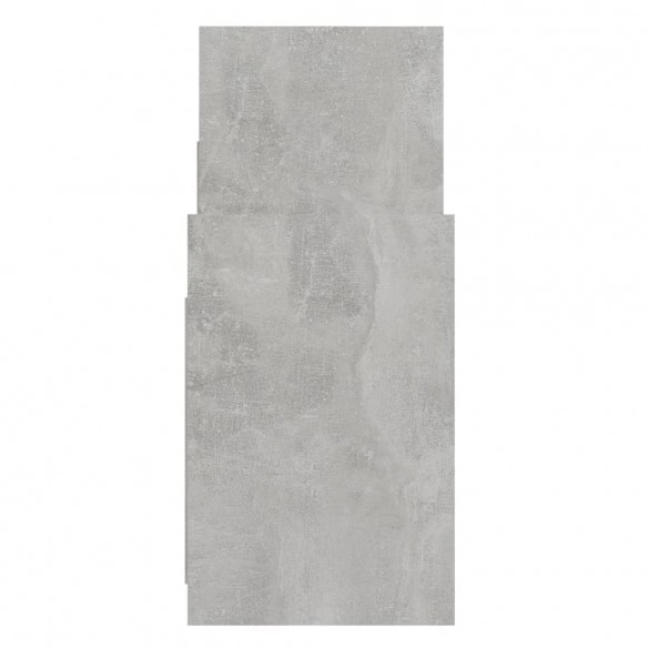 Armoire latérale Gris béton 60x26x60 cm Aggloméré