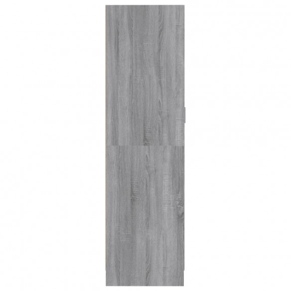 Garde-robe Sonoma gris 82,5x51,5x180 cm Bois d'ingénierie