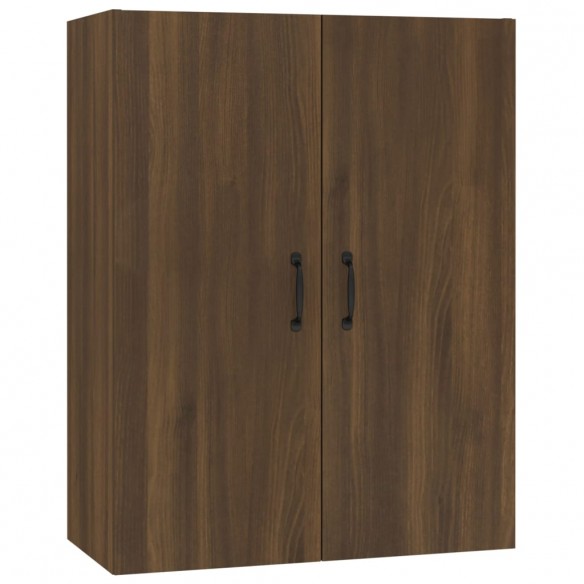 Armoire suspendue Chêne marron 69,5x34x90 cm Bois d'ingénierie