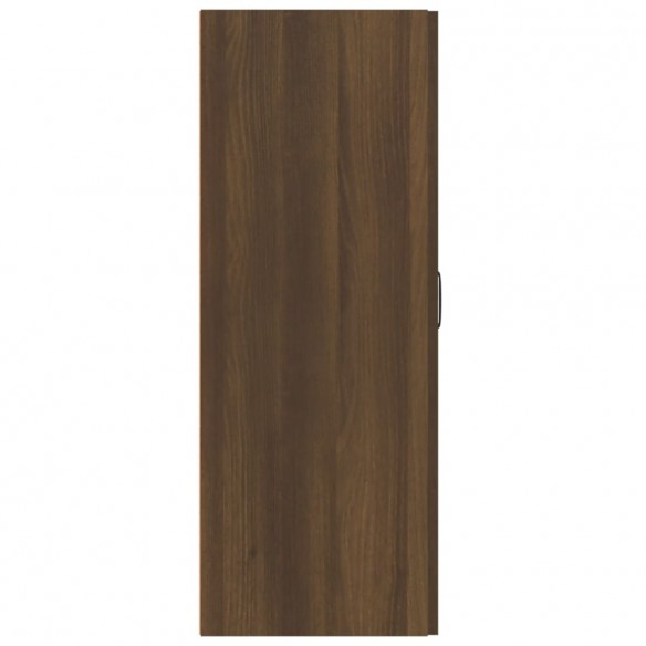 Armoire suspendue Chêne marron 69,5x34x90 cm Bois d'ingénierie