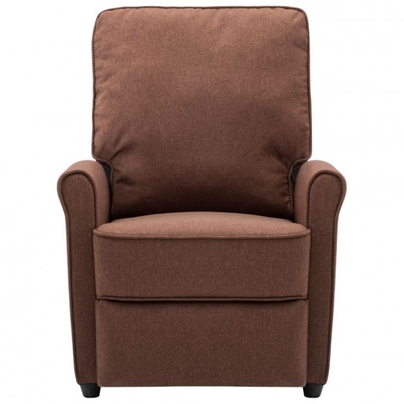 Fauteuil de massage Marron Tissu