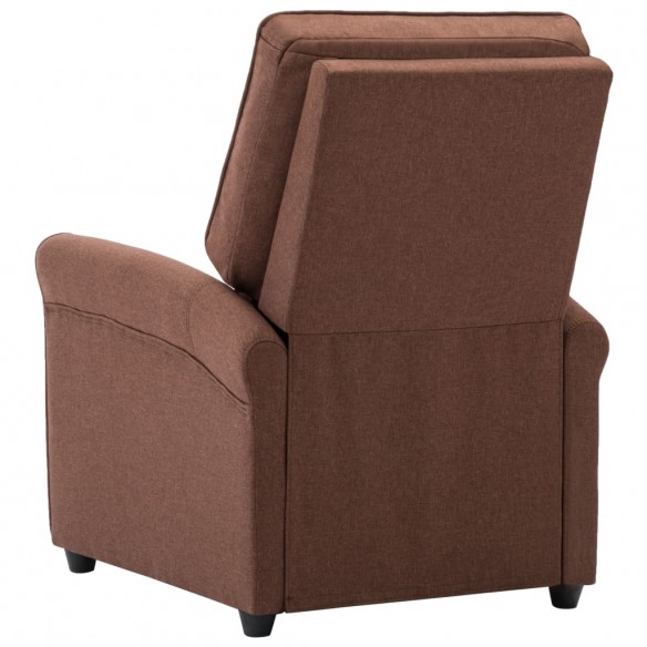 Fauteuil de massage Marron Tissu