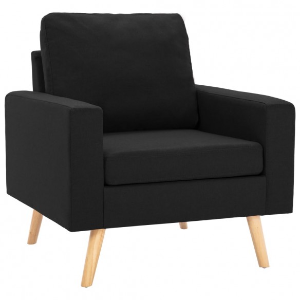 Fauteuil Noir Tissu