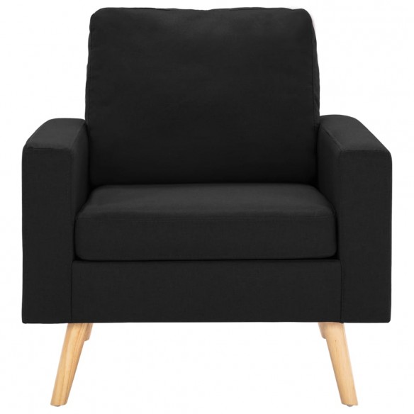 Fauteuil Noir Tissu