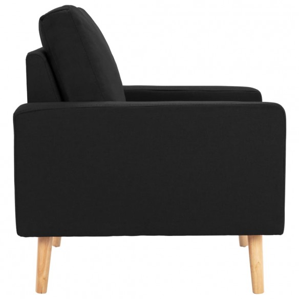 Fauteuil Noir Tissu