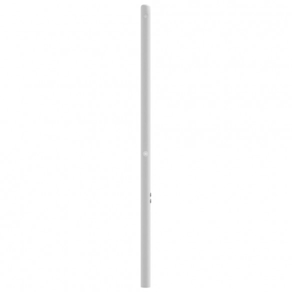 Tête de lit métal blanc 90 cm