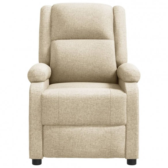 Fauteuil de massage Crème Tissu