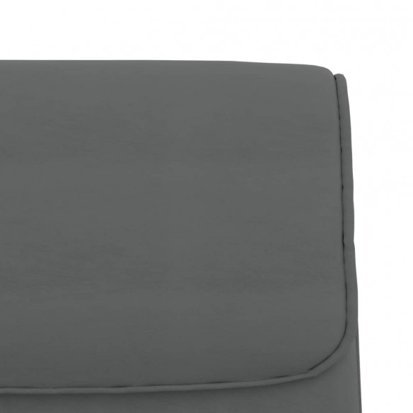 Banc Gris 100x64x80 cm Similicuir