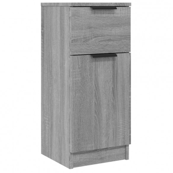 Buffet Sonoma gris 30x30x70 cm Bois d'ingénierie