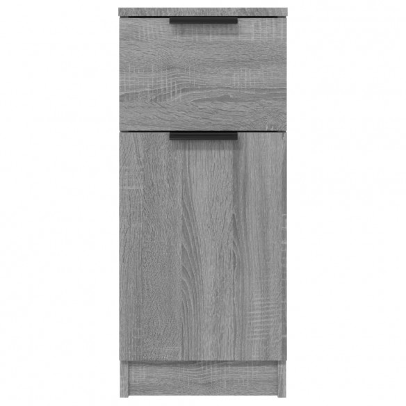 Buffet Sonoma gris 30x30x70 cm Bois d'ingénierie