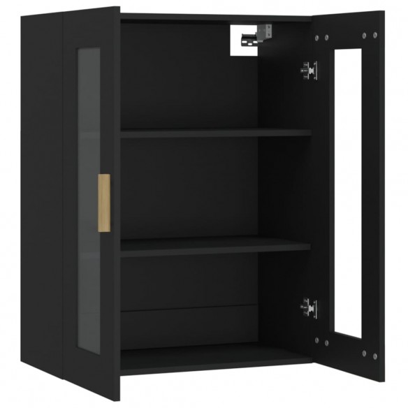 Armoire murale suspendue Noir 69,5x34x90 cm