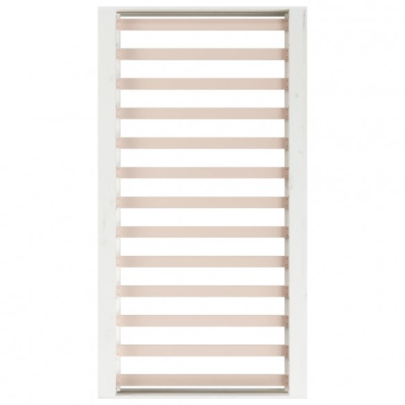 Cadre de lit Blanc 90x190 cm Simple Bois massif