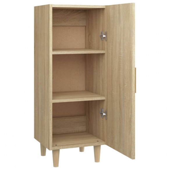 Buffet Chêne sonoma 34,5x34x90 cm Bois d'ingénierie