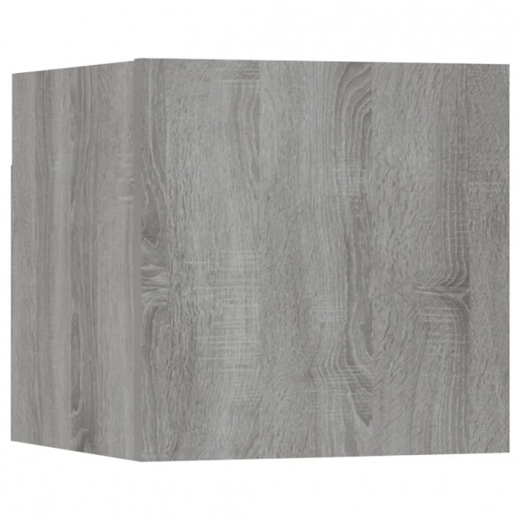 Ensemble de meubles TV 6 pcs Sonoma gris Bois d'ingénierie