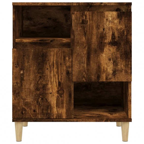 Buffet Chêne fumé 60x35x70 cm Bois d'ingénierie