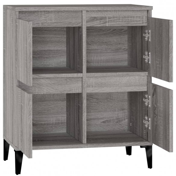 Buffet Sonoma gris 60x35x70 cm Bois d'ingénierie