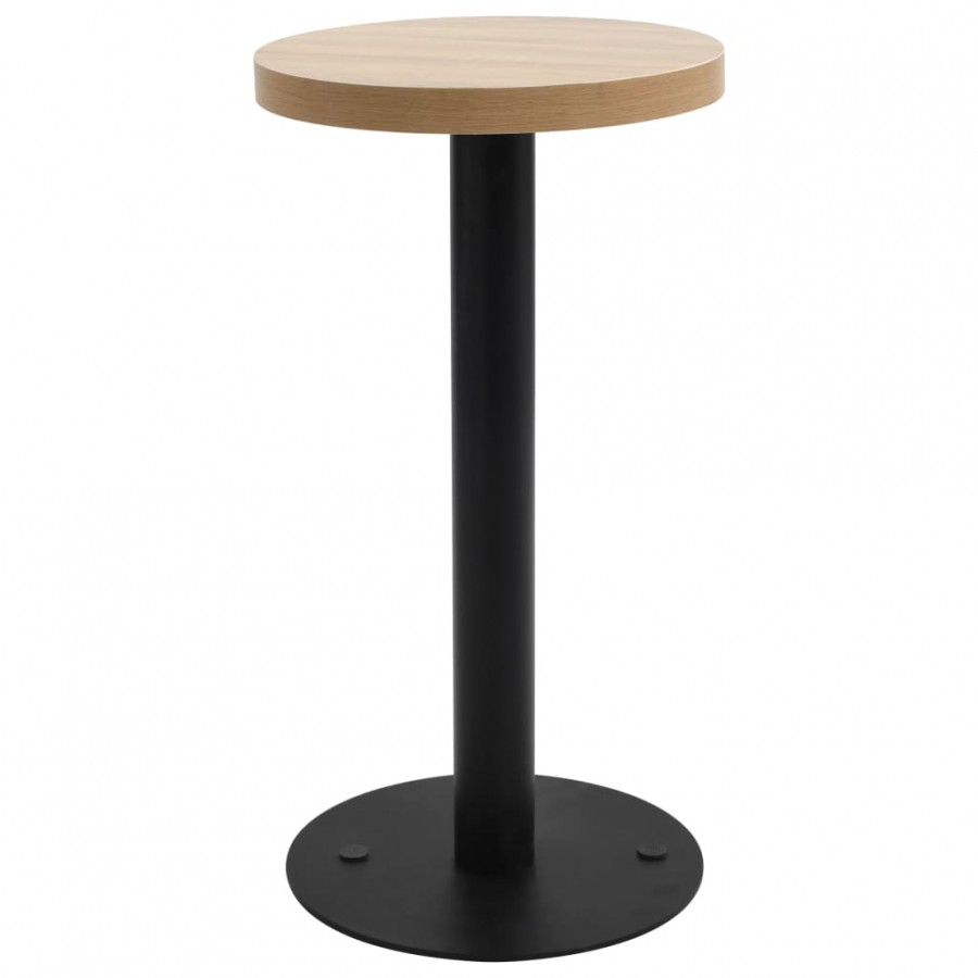 Table de bistro Marron clair 40 cm MDF