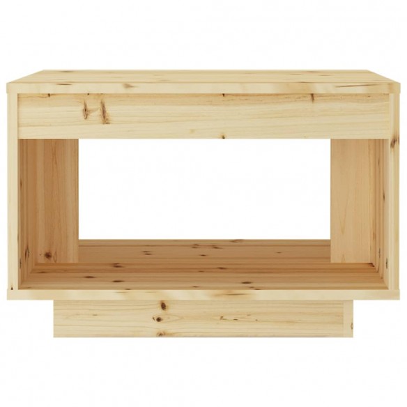 Table basse 50x50x33,5 cm Bois de sapin massif