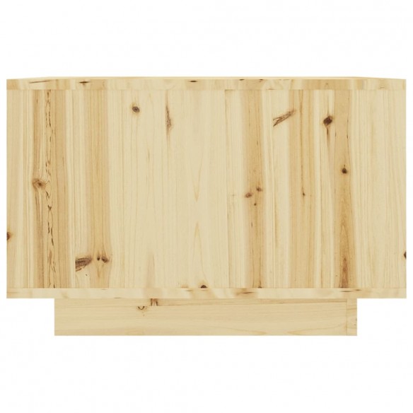 Table basse 50x50x33,5 cm Bois de sapin massif