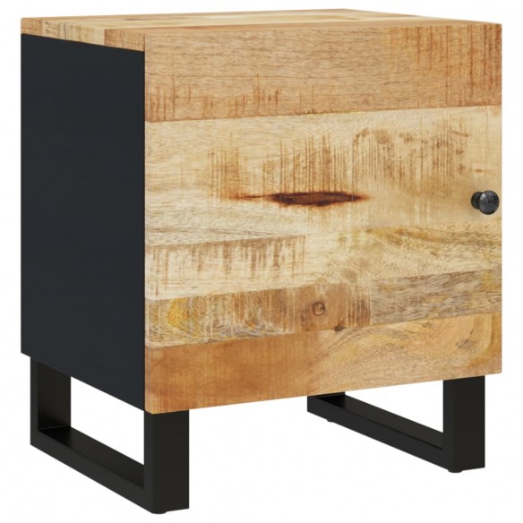 Table de chevet 40x33x46 cm Bois de manguier solide