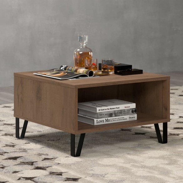 Trendteam Table basse Montez Chêne doré artisanal