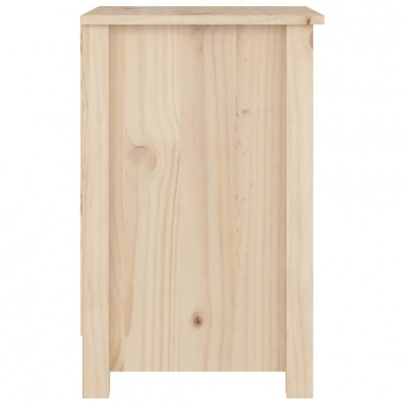 Tables de chevet 2 pcs 40x35x55 cm Bois de pin solide