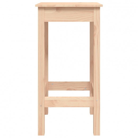 Tabourets de bar 2 pcs 40x40x78 cm bois massif de pin