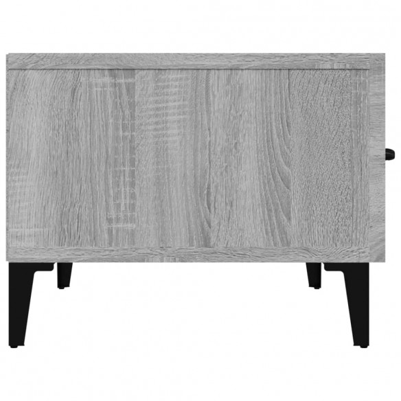 Meuble TV Sonoma gris 150x34,5x30 cm Bois d'ingénierie