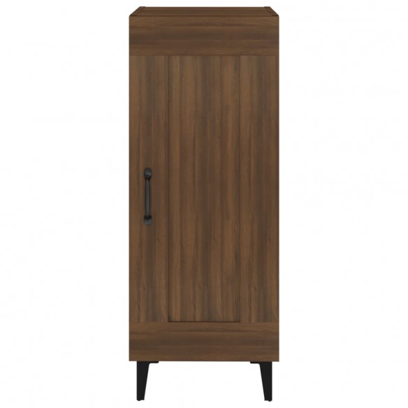 Buffet Chêne marron 34,5x34x90 cm Bois d'ingénierie