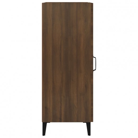 Buffet Chêne marron 34,5x34x90 cm Bois d'ingénierie