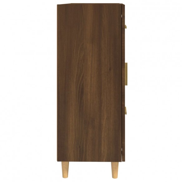 Buffet Chêne marron 69,5x34x90 cm Bois d'ingénierie